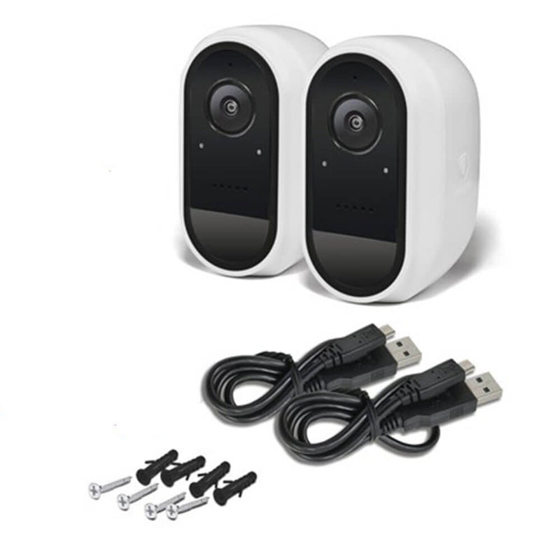 Swann 1080p Battery Powered Smart WiFi Camera (2 packs)