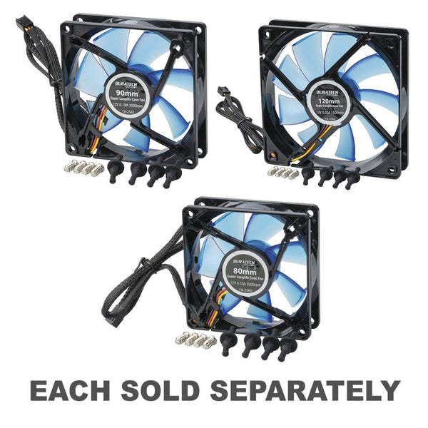 Duratech Super Long-Life Case Fan (12VDC)