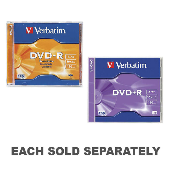 Verbatim DataLifePlus Azo Disc with Case (4.7GB)