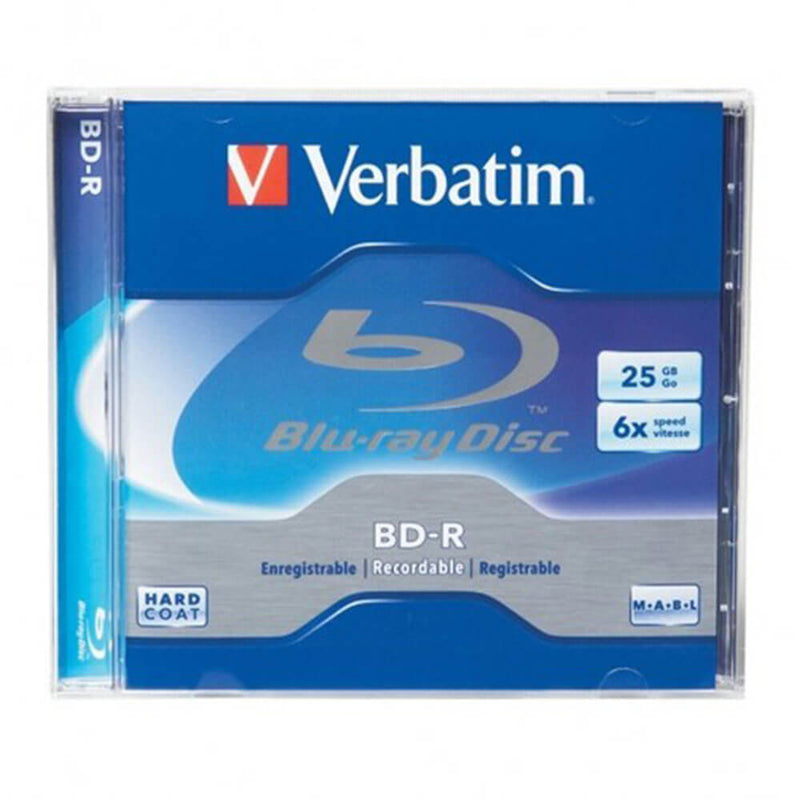 Verbatim Blu-ray Disc med sag (25 GB)