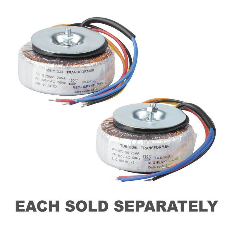 Toroidal Low Profile Transformer (20V)