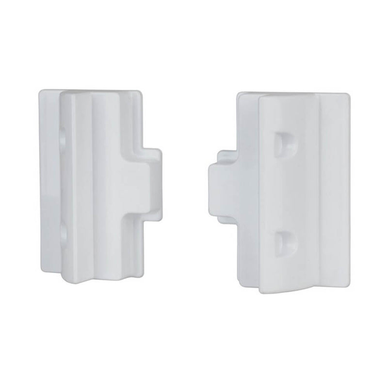 Abs Solar Panel Montering Brackets Pair (White)