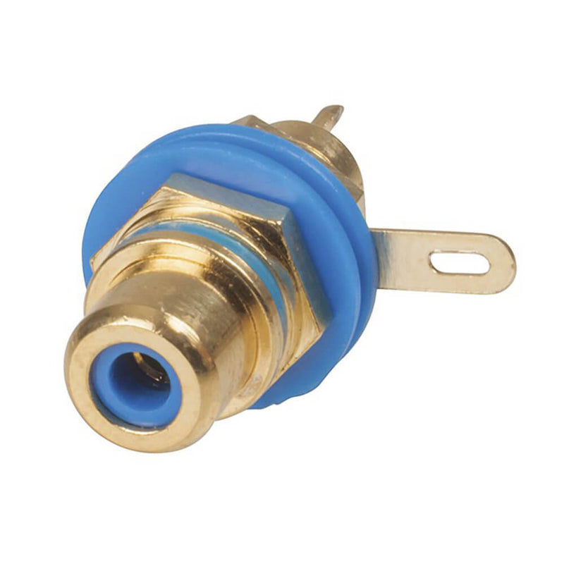 RCA Panel Mount Socket (Gold)