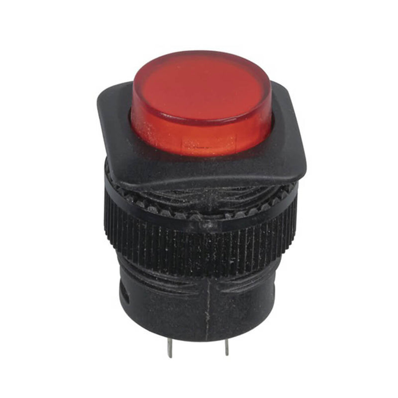 SPST LED oplyst switch (250V)