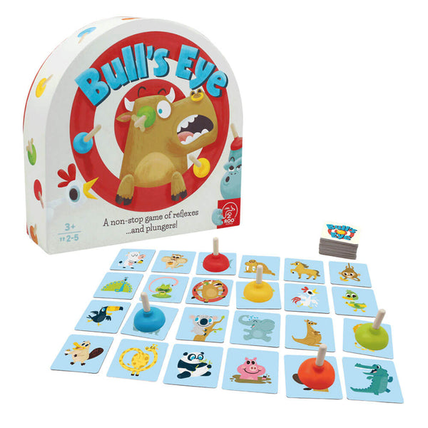 Bull's Eye Animal Card Game