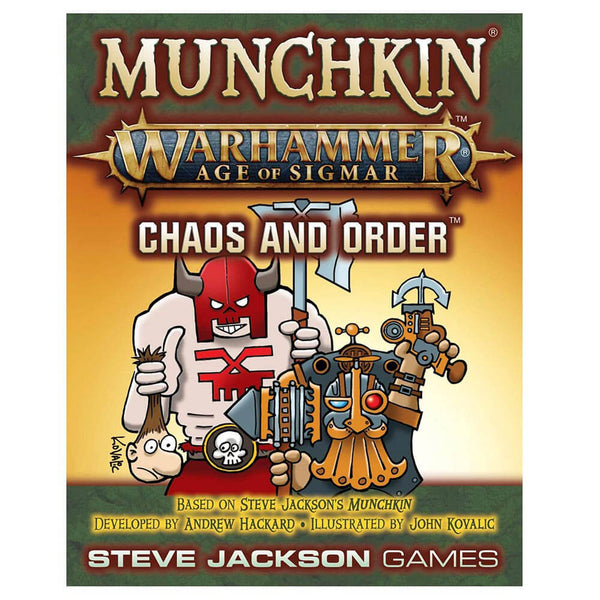 Munchkin Warhammer Chaos and Order Card Game