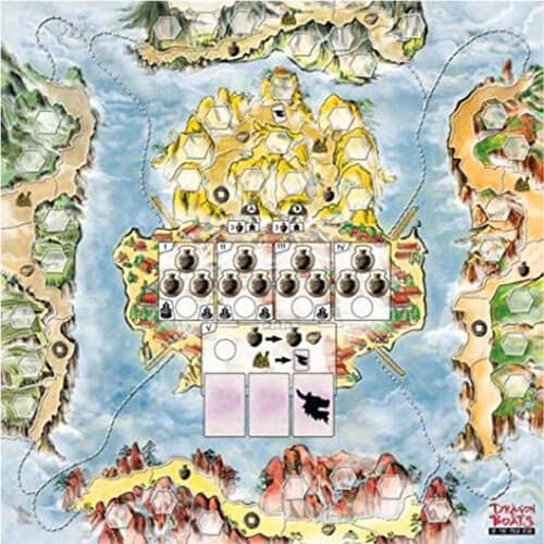 Dragon Boats of the Four Seas Board Game