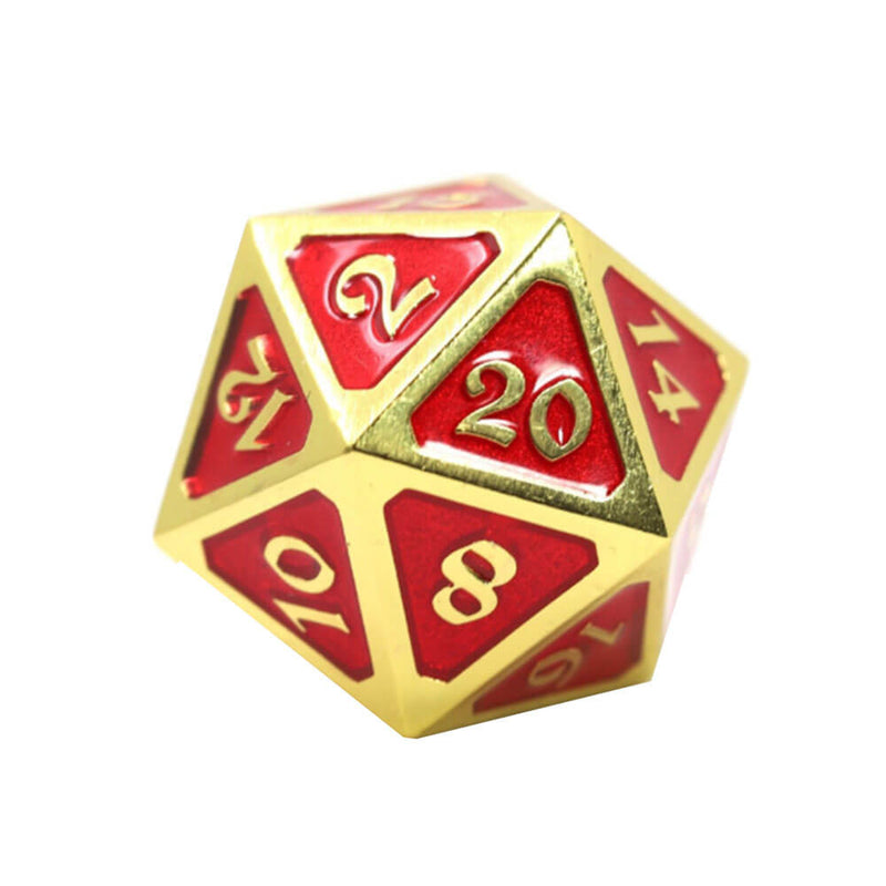 D20 Würfel Metal Mythica (Einzel)