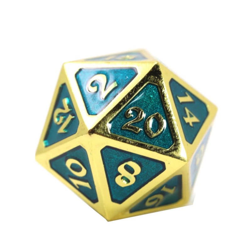 D20 Würfel Metal Mythica (Einzel)