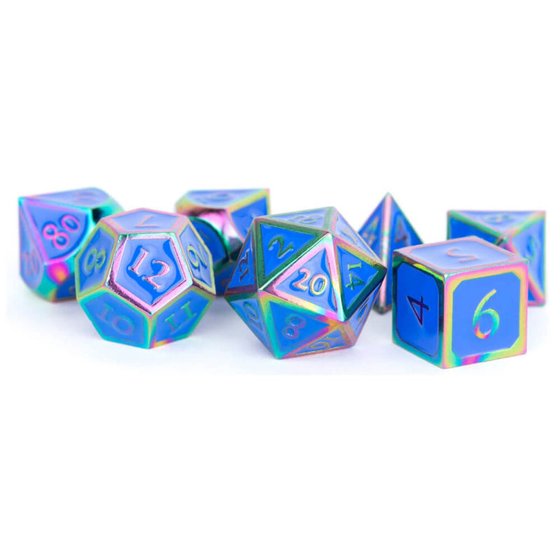 MDG Metal Polyhedral Dice Set