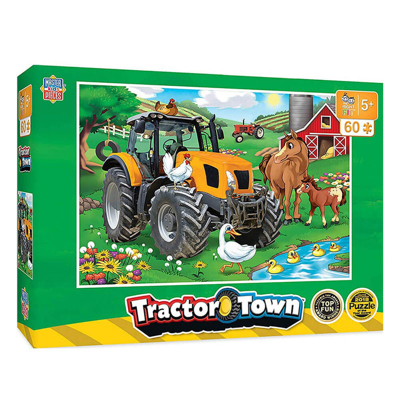 MP Traktor Town Puzzle (60 stk)