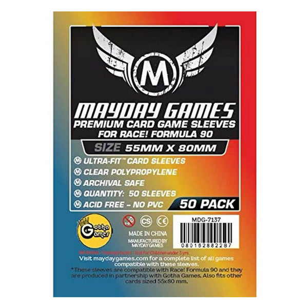 Mayday: 50 Premium Race! Formula 90 Card Sleeves