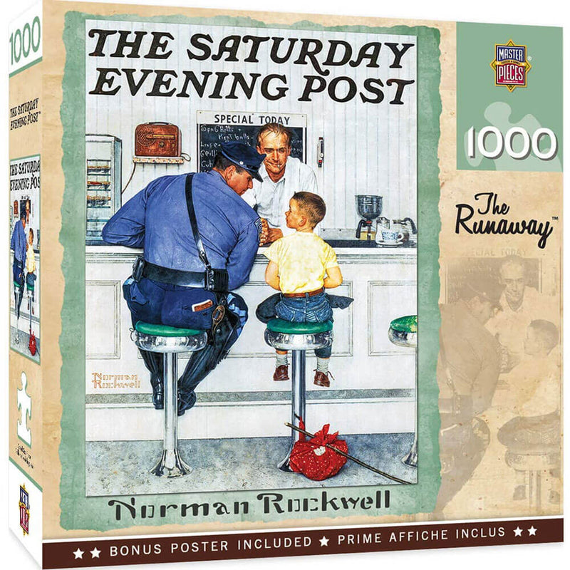 Saturday Evening Post 1000pc puslespil