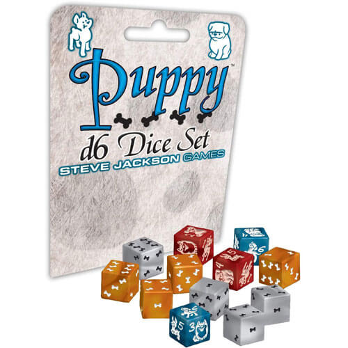 Puppy D6 Dice Set