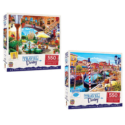 MP Travel Diary Puzzle (550pcs)