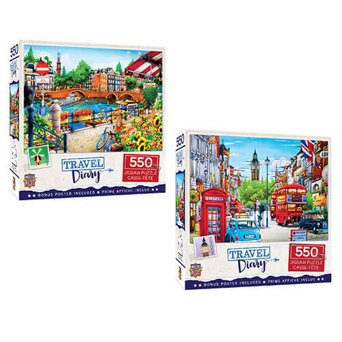 MP Travel Diary Puzzle (550pcs)