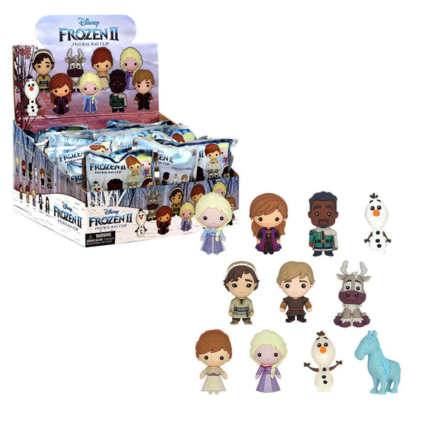 Keyring 3D Blind Bag Disney Frozen 2 (24 Pk)