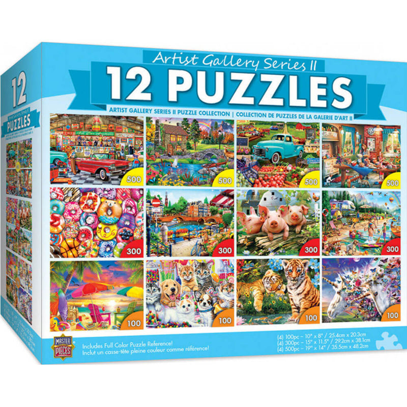 MasterPieces 12er-Puzzle-Bundle