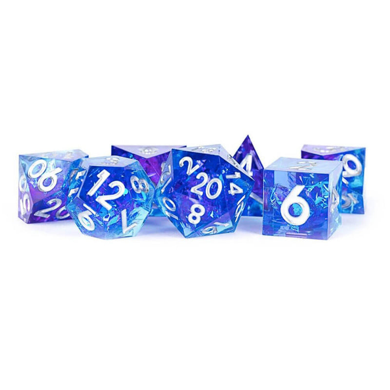 MDG Handcrafted Sharp Edge Resin Dice Set