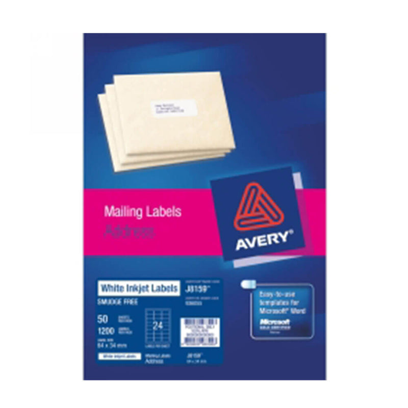 Avery Inkjet Label