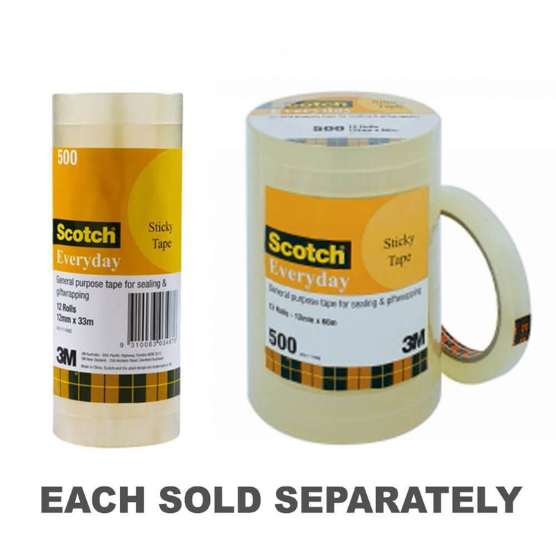 Scotch Sticky Tape (12pk)