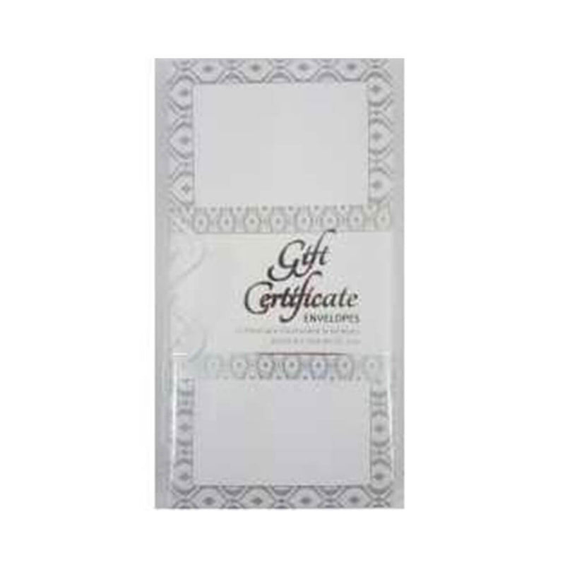 Ozcorp Gift Certificate Ivory/Silver (25pcs)