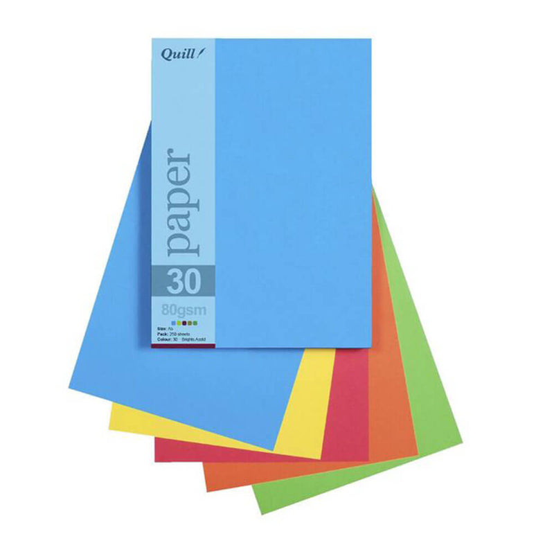 Federpapier 80 g/m², A5, sortiert (25 Stück)