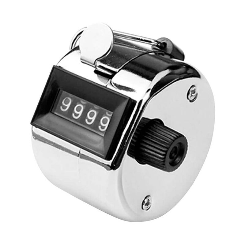 Italplast Metal Tally Counter (Up to 9999 Clicks)