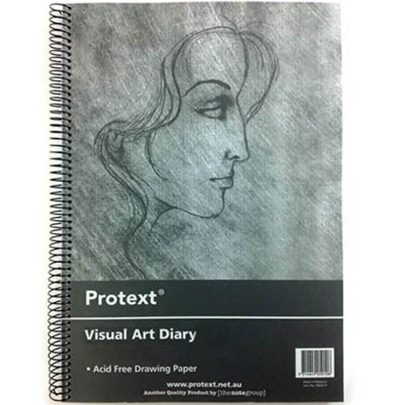 Protext Visual Art Diary 60 Sheets 110GSM (White)