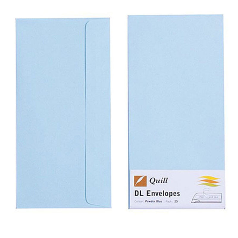 Quill -konvolut 25pk 80gsm (DL)