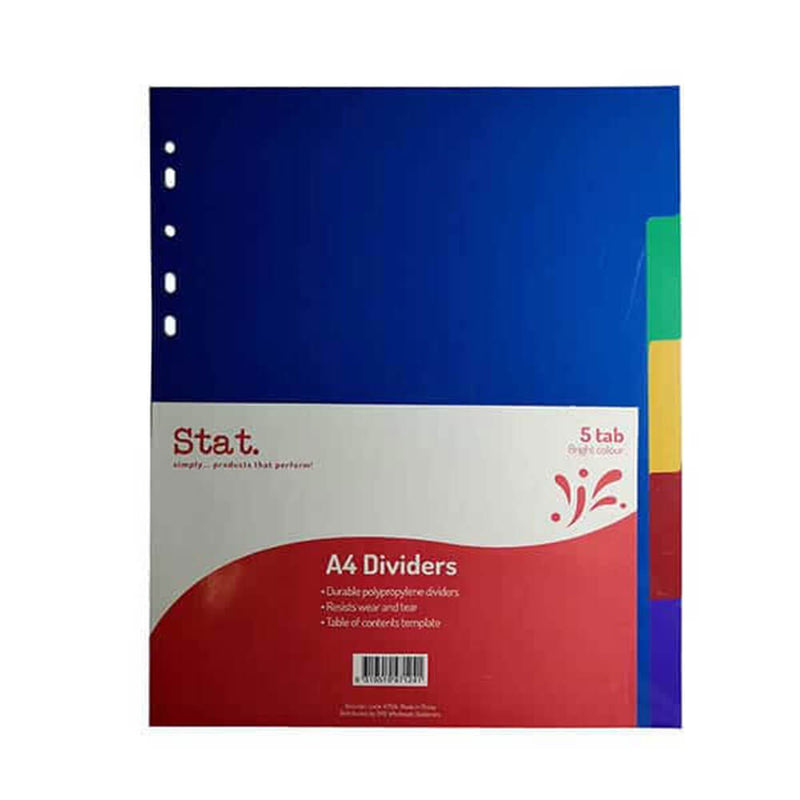 Stat Plastikteiler A4 (farbig)