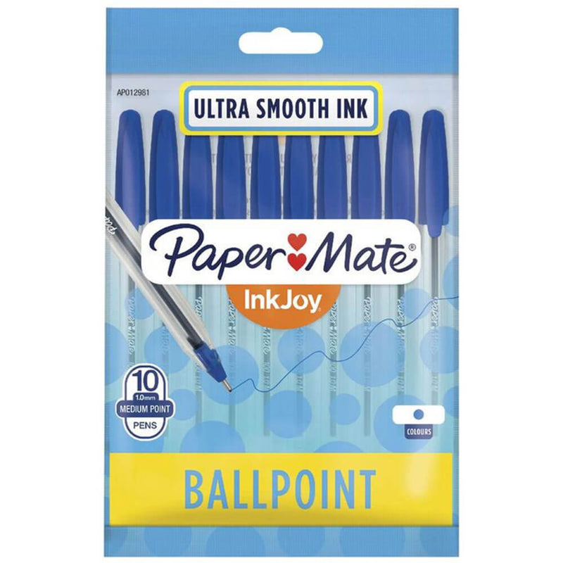 Paper Mate Inkjoy Ballpoint Pen Medium 1,0 mm 10pk