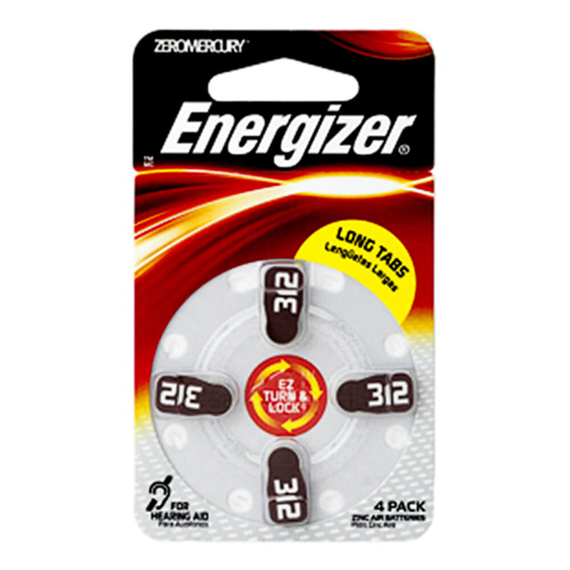 Energizer høreapparatbatterier (4PK)