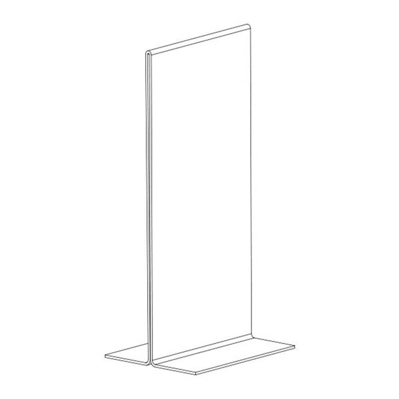 Deflecto Portrait Double -sidet Stand Up Sign Holder