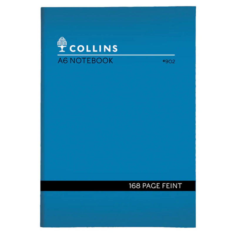 Collins Feint styrede notebook (A6)