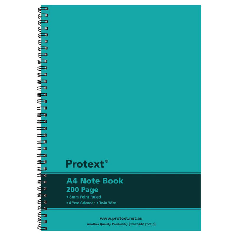 Protext Twin Wire Notebook 200 sider (A4)