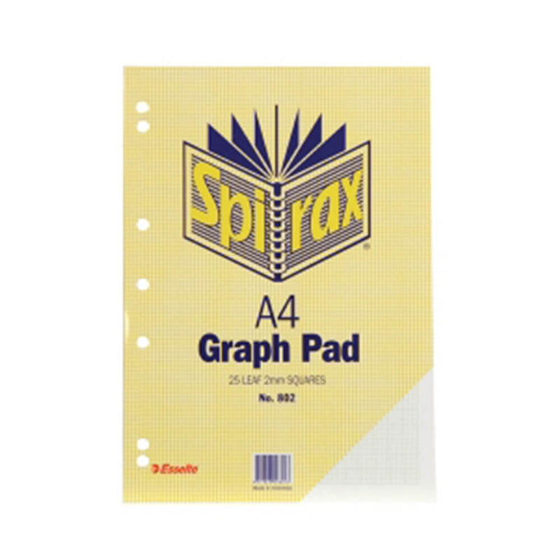  Spirax A4 25-Blatt-Grafikblock (10er-Pack)