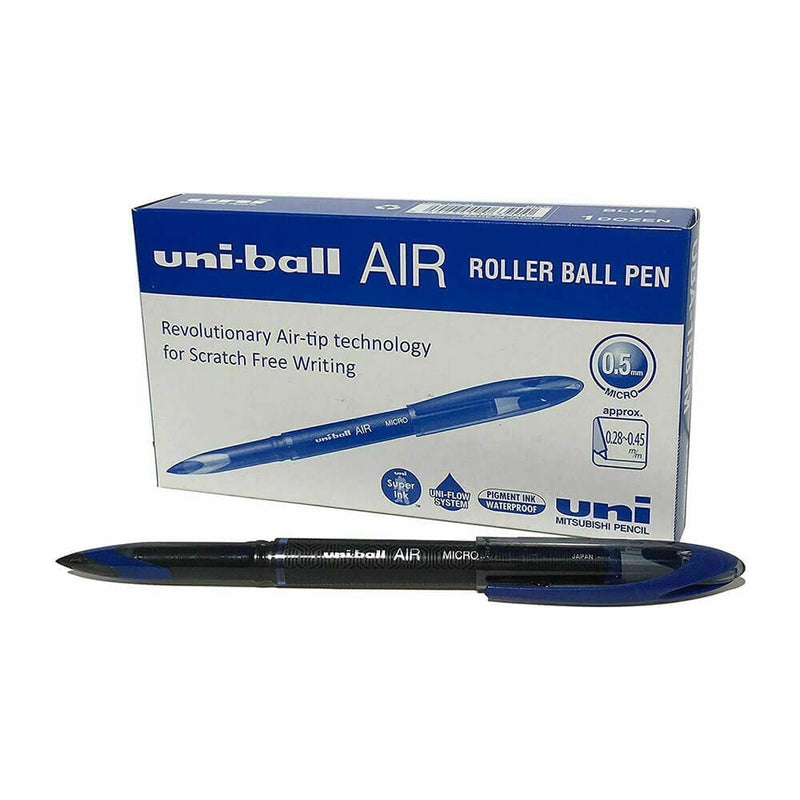 Uni Air Liquid Ink Micro Rollerball Pen 0,5 mm 12 stk