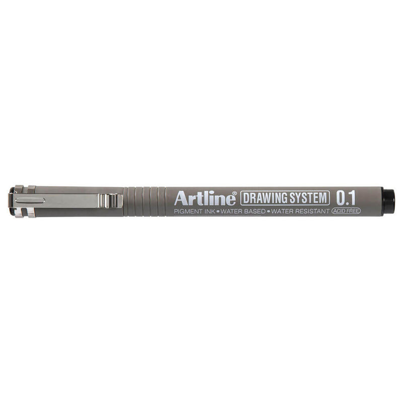  Artline Drawing System Pen 12 Stück (Schwarz)