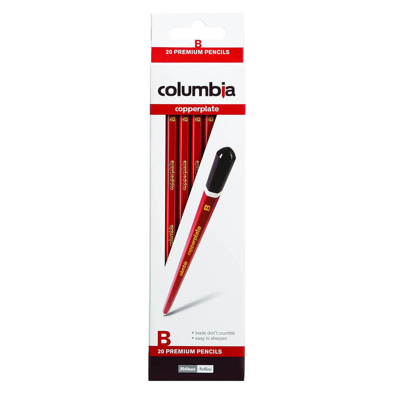 Columbia Copperplate Premium blyanter (kasse med 20)