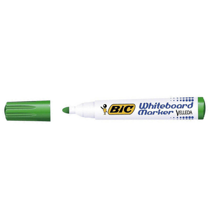  Bic Whiteboard-Marker mit runder Spitze (Box mit 12 Stück)