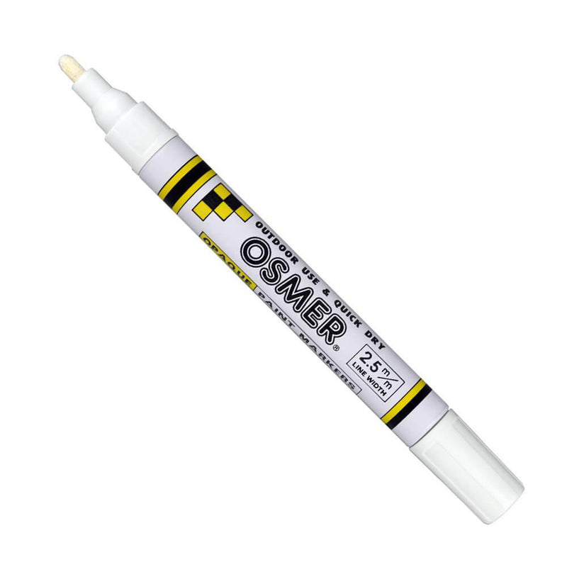 Osmer Paint Marker 12pcs (hvid)