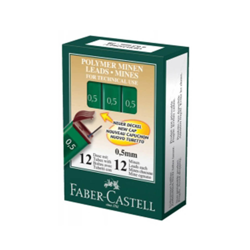 Faber-Castell 2B-Minen (Box mit 12 Stück)