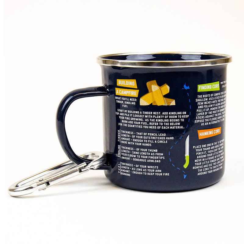 Gift Republic Camping Enamel Mug